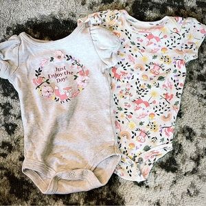 Newborn girl onesie (set of 2)